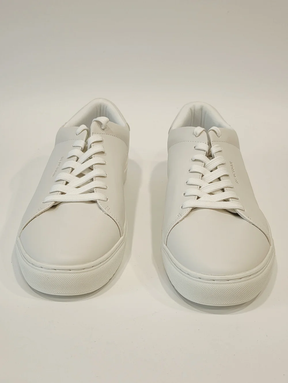 Reaction Kenneth Cole Javon Men's White Low-Top Leather Sneakers US Size 13